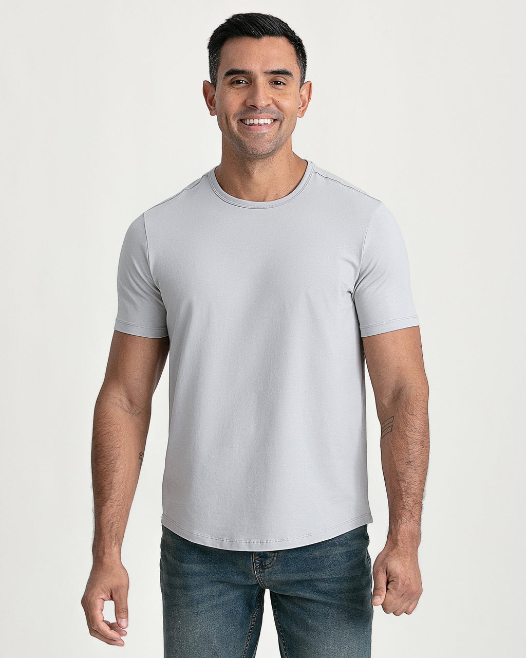 Organic Crew Neck T-Shirt 3 Pack (Slim Fit)/ Essentials