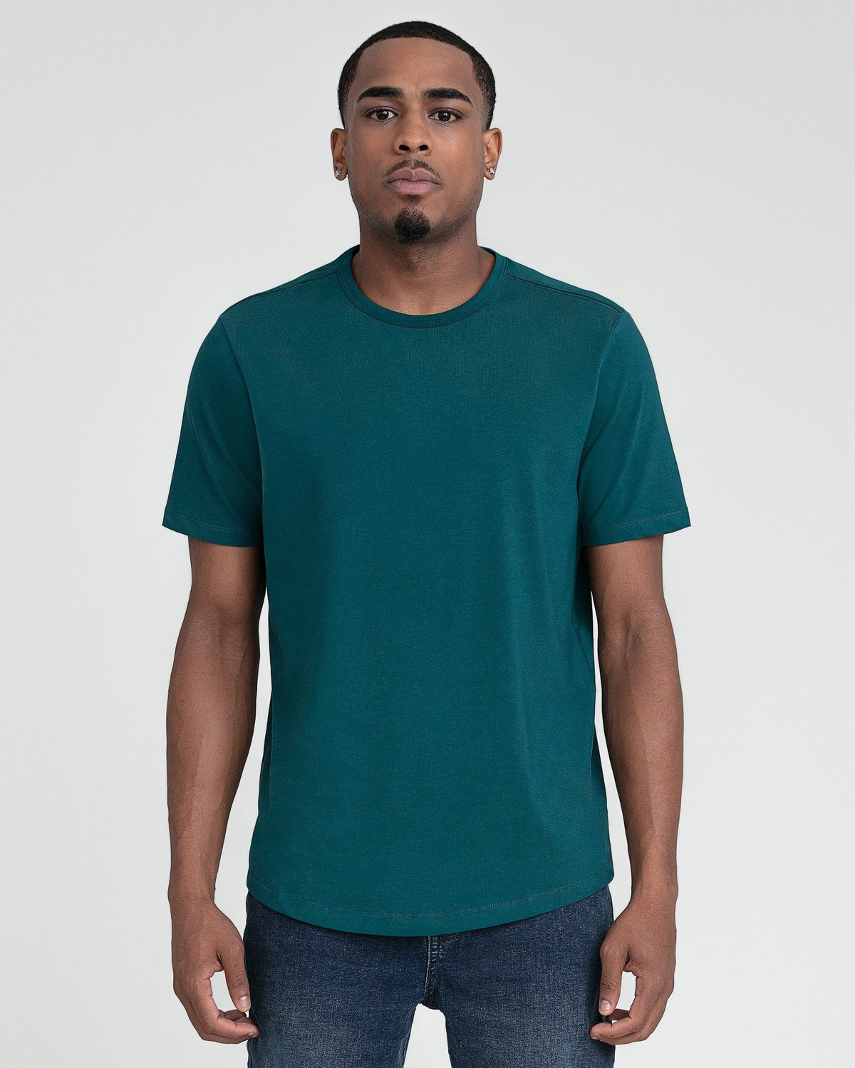 Organic Crew Neck T-Shirt 3 Pack (Slim Fit)/ Sky to Sea