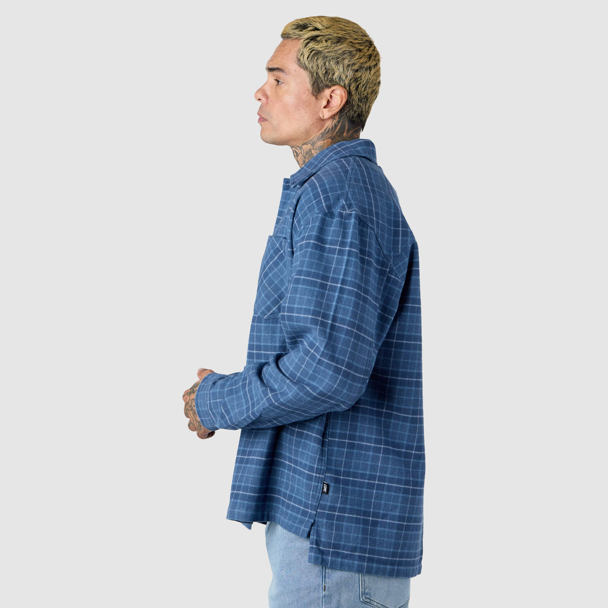 (New) Vintage Flannel - Blue