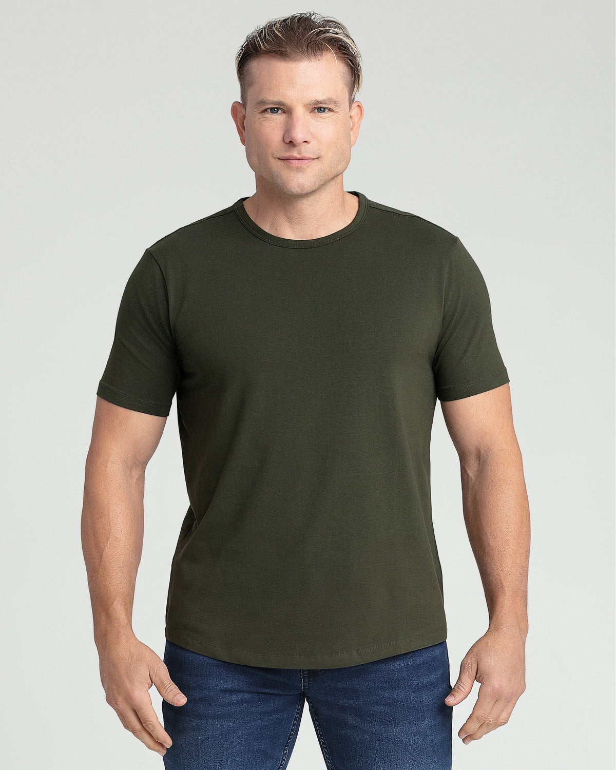 Organic Crew Neck T-Shirt 6 Pack (Slim Fit) / All You Need