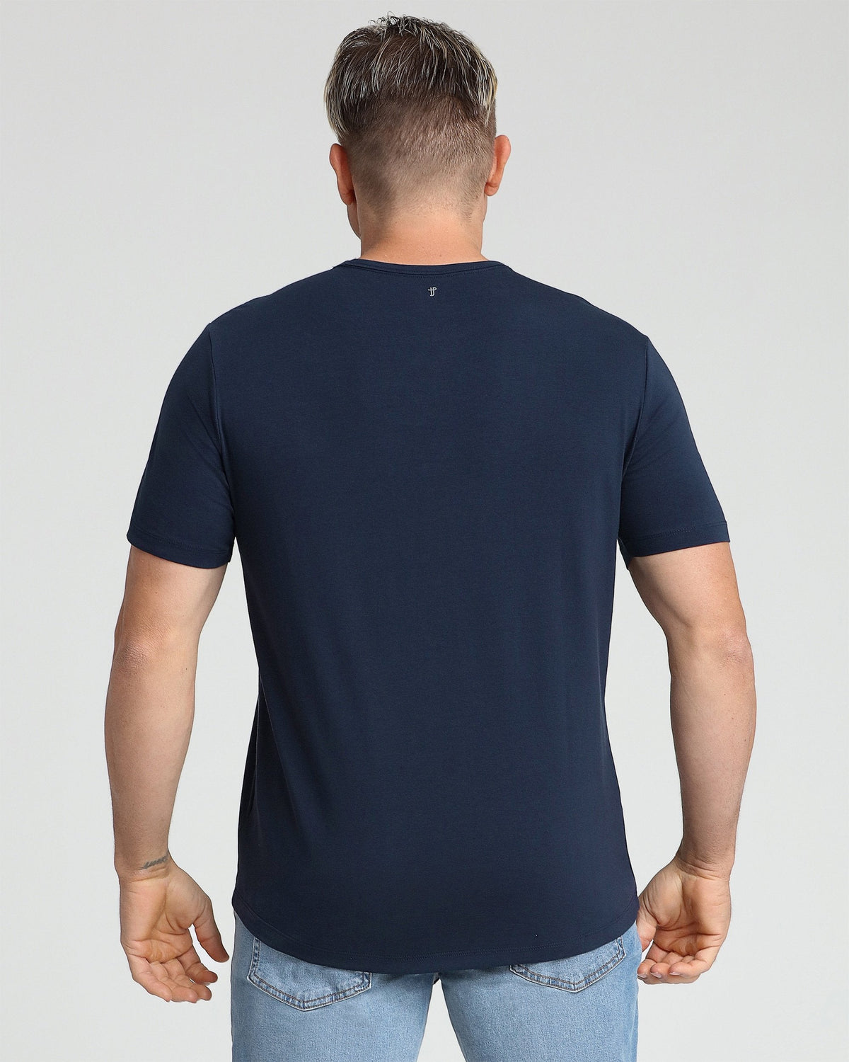 Organic Crew Neck T-Shirt 3 Pack (Slim Fit)/ Sky to Sea