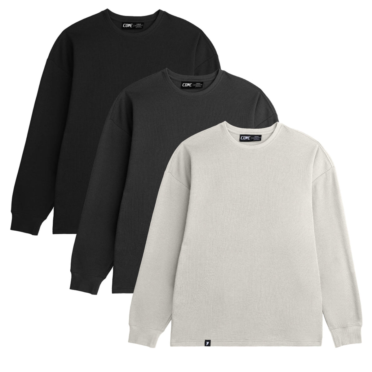 Waffle Knit Thermal Bundle
