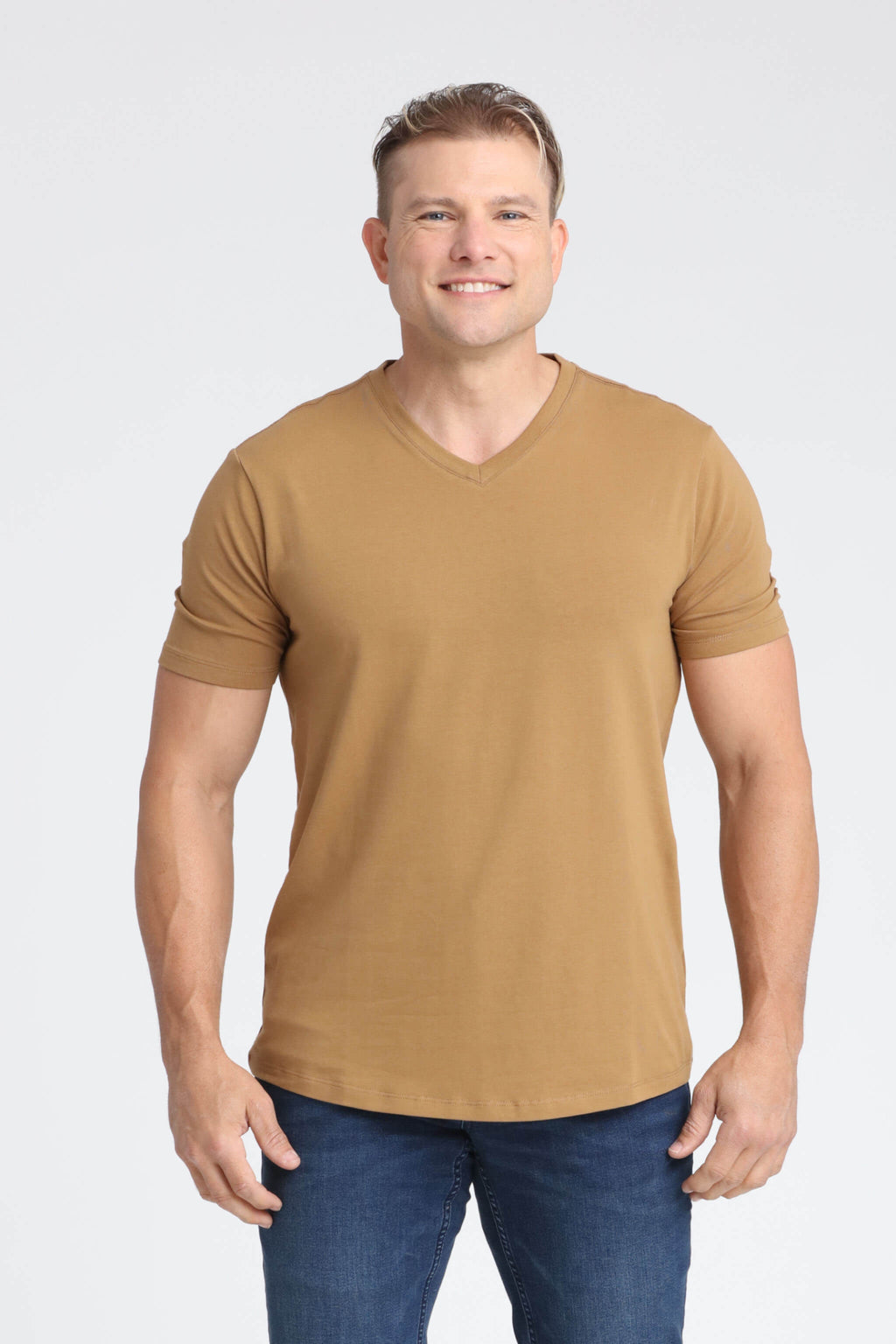 Organic V-Neck T-Shirt (Slim Fit)