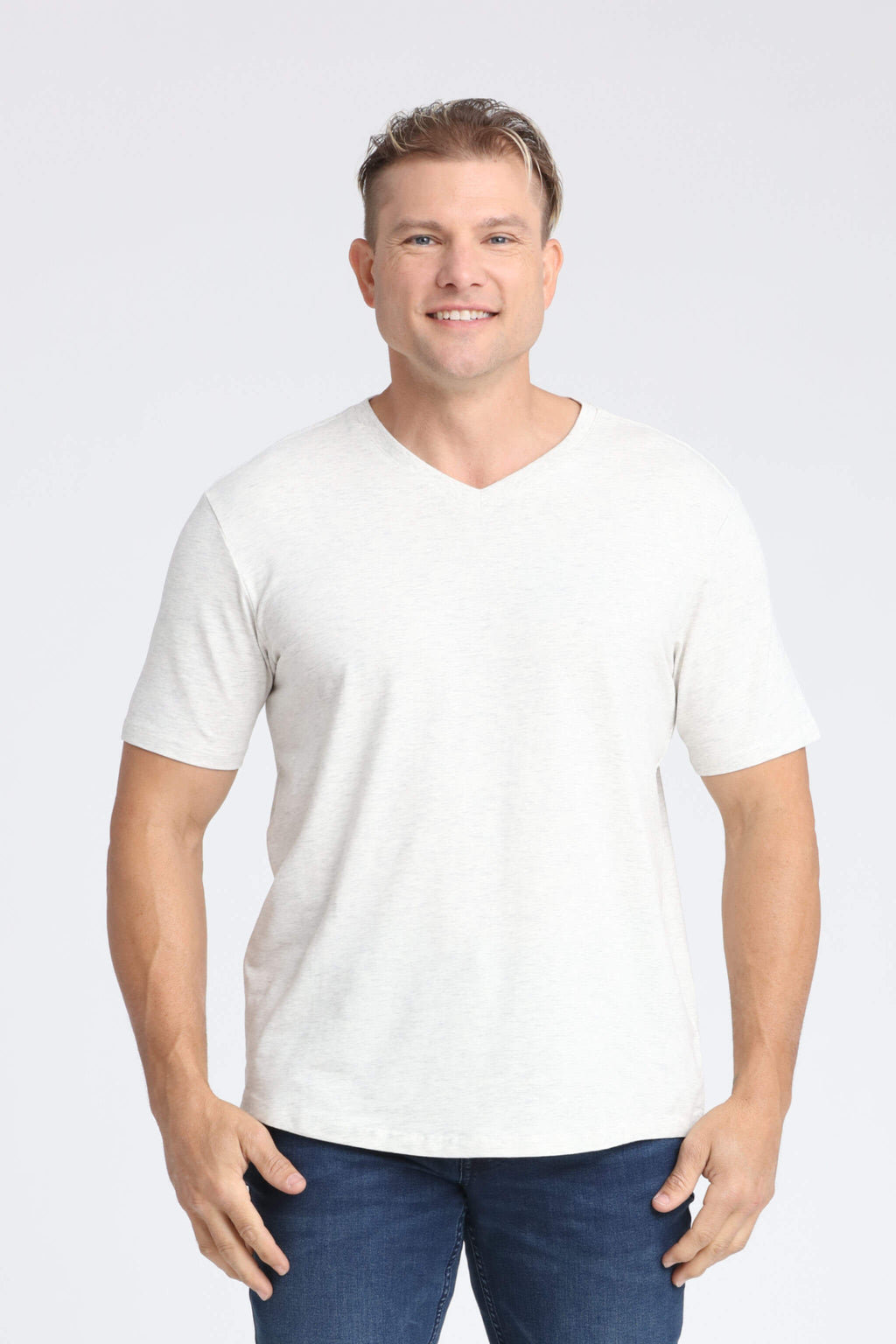Organic V-Neck T-Shirt (Slim Fit)