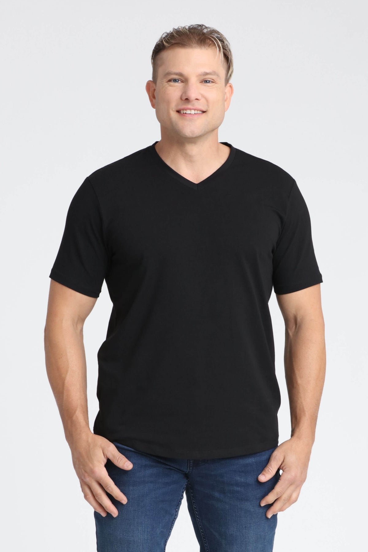 Organic V-Neck T-Shirt (Slim Fit)