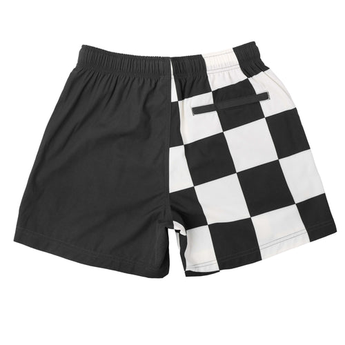 (New) Checkered Shorts - Black
