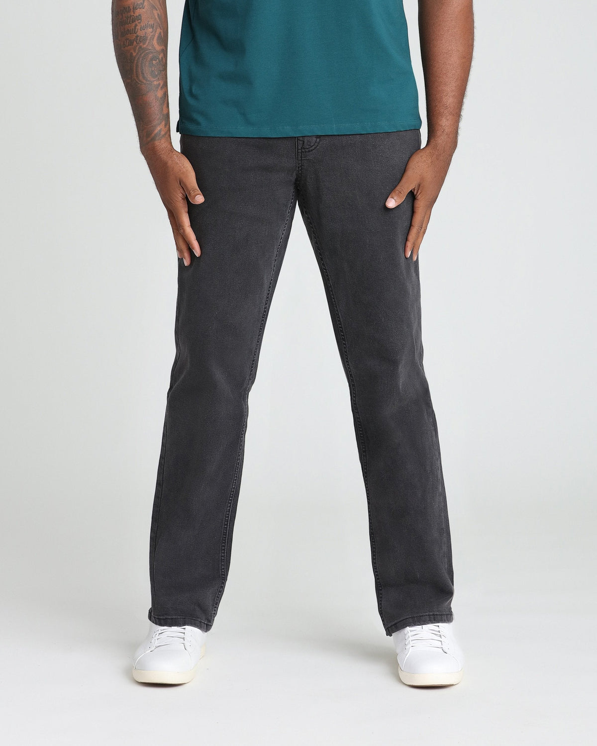 Athletic Fit / Steel (Faded Black)