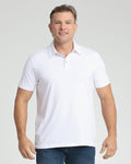 Organic Polo Shirt / White