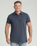 Organic Polo Shirt / Slate