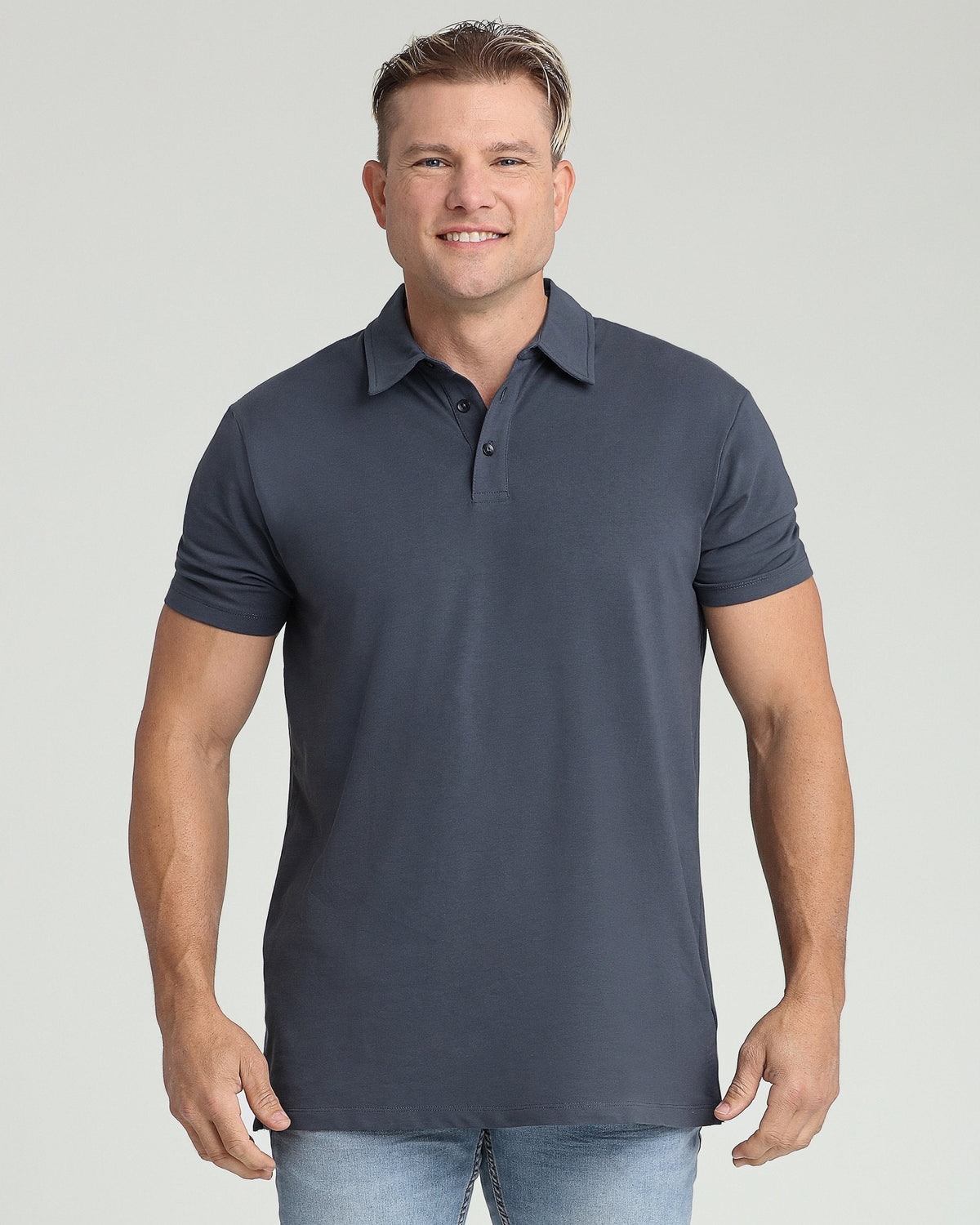 Organic Polo Shirt 6 Pack / Slate