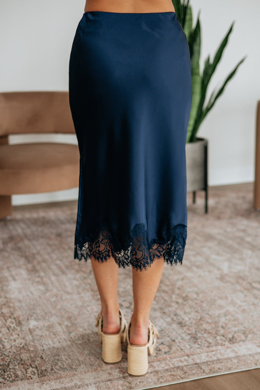 Alesa Satin Skirt