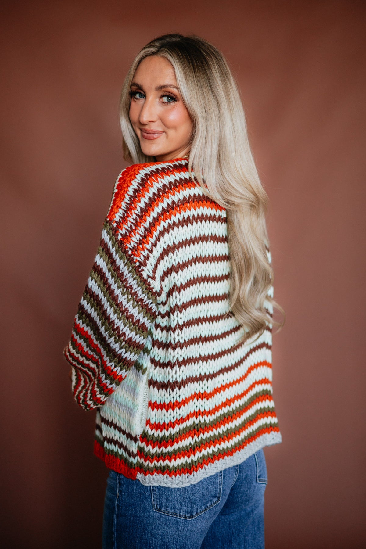 Annica Striped Cardigan