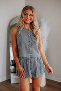 Adalee Gingham Top
