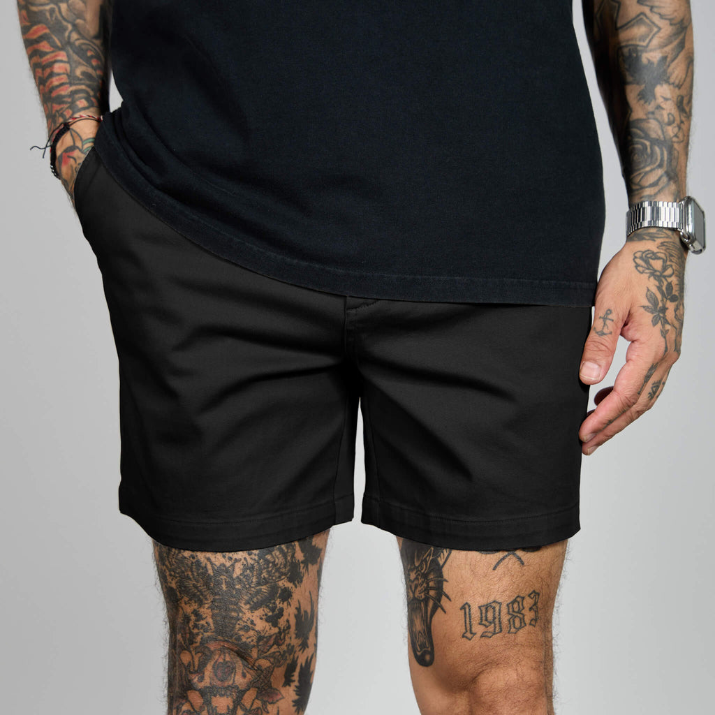 Chino Shorts - Black