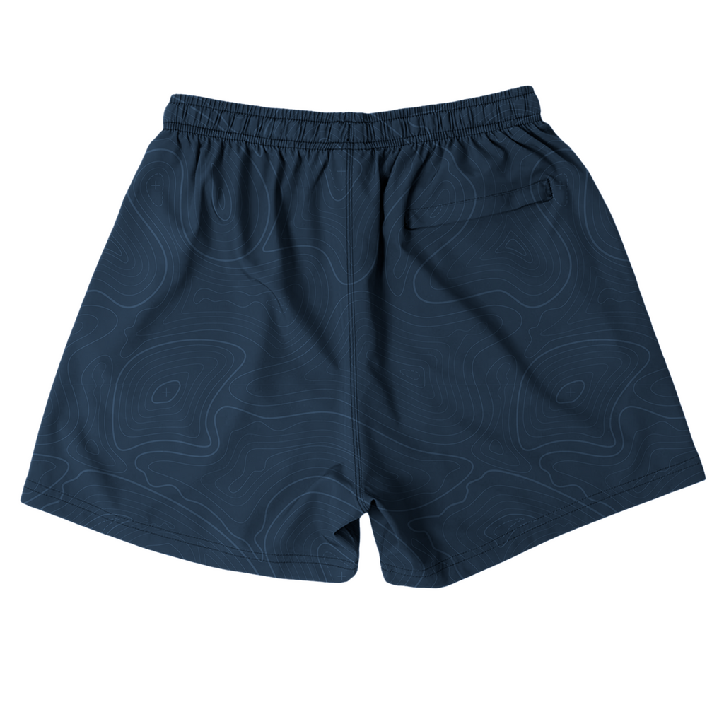 Topo Camo Shorts - Blue