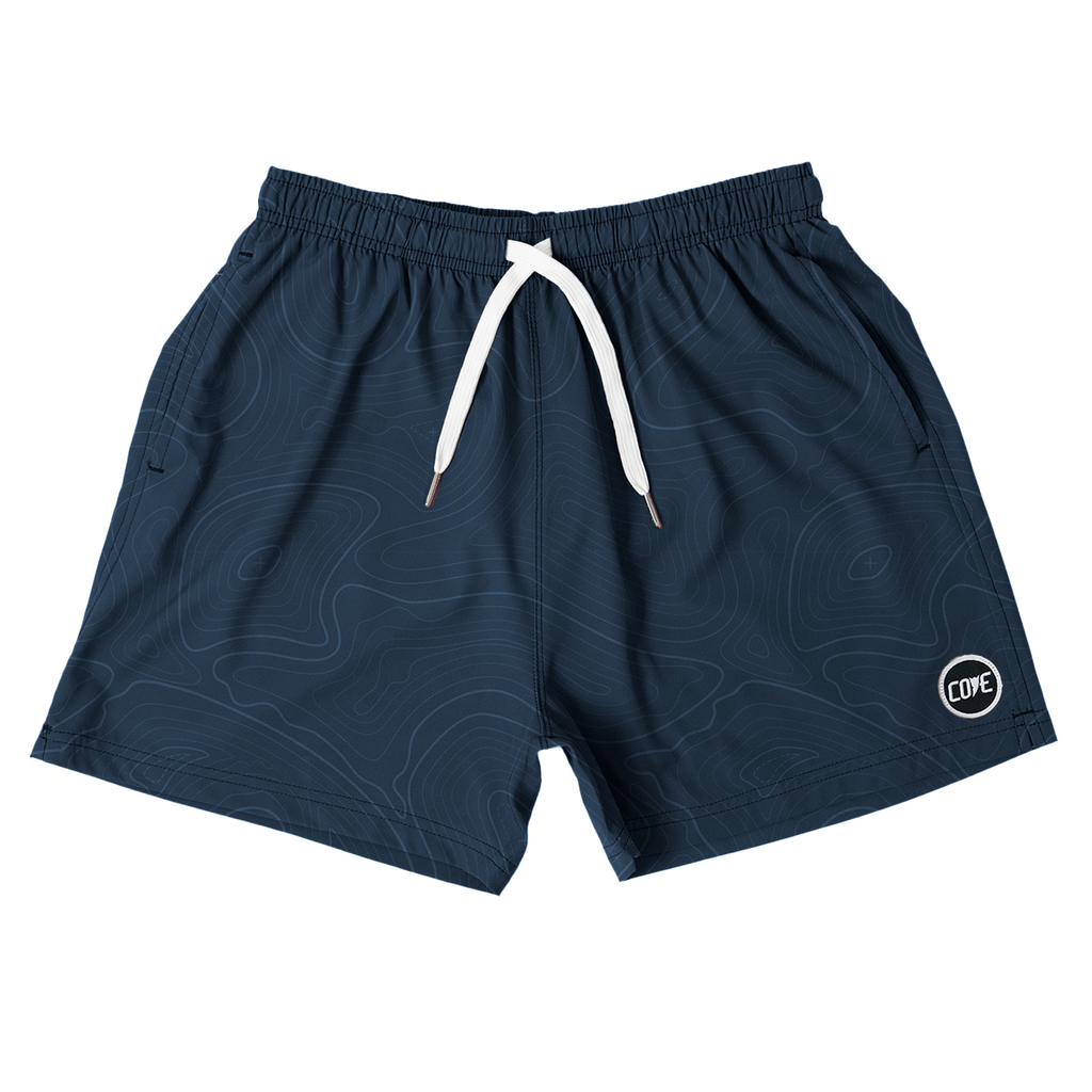 Topo Camo Shorts - Blue
