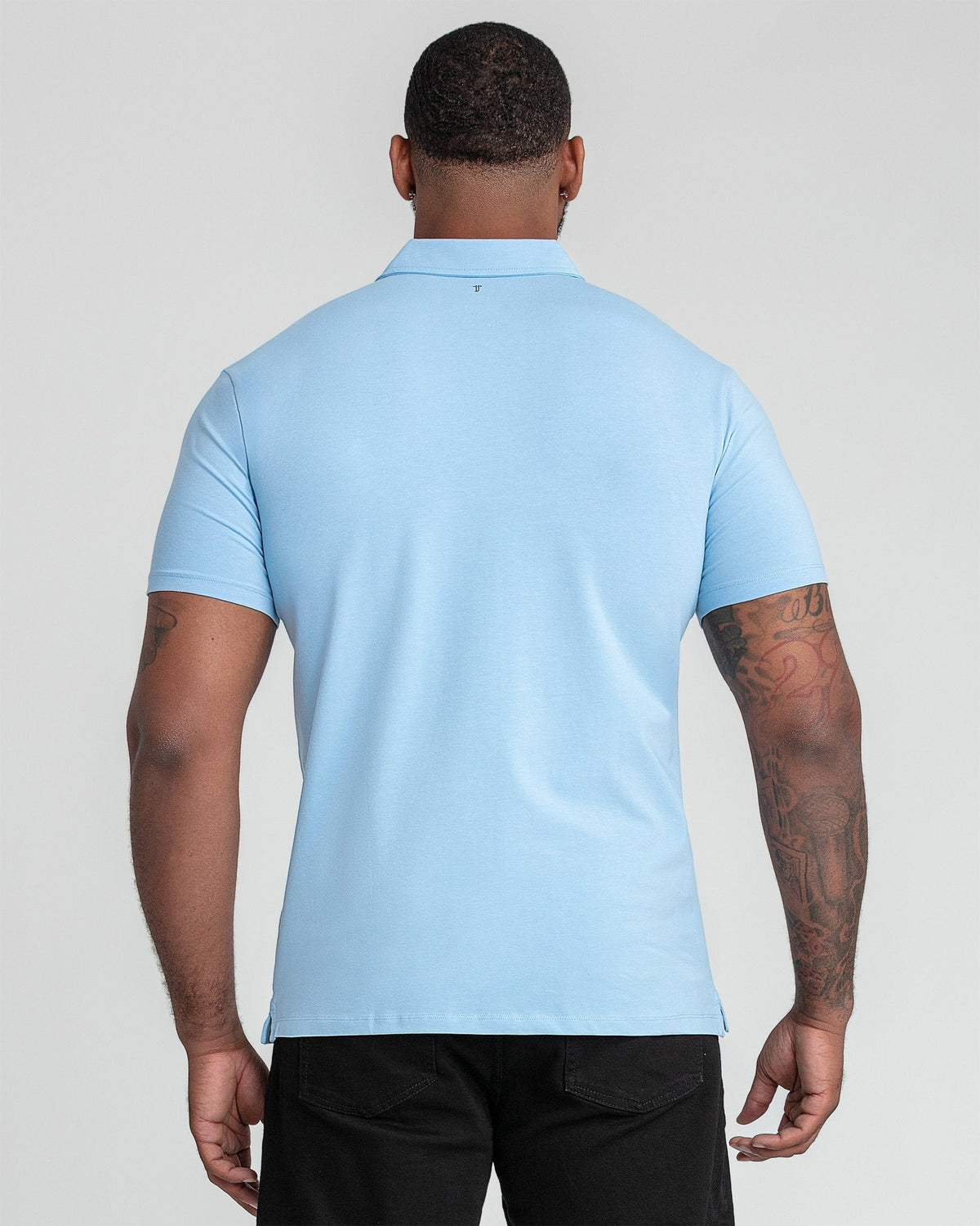Organic Polo Shirt 3 Pack / Light Blue