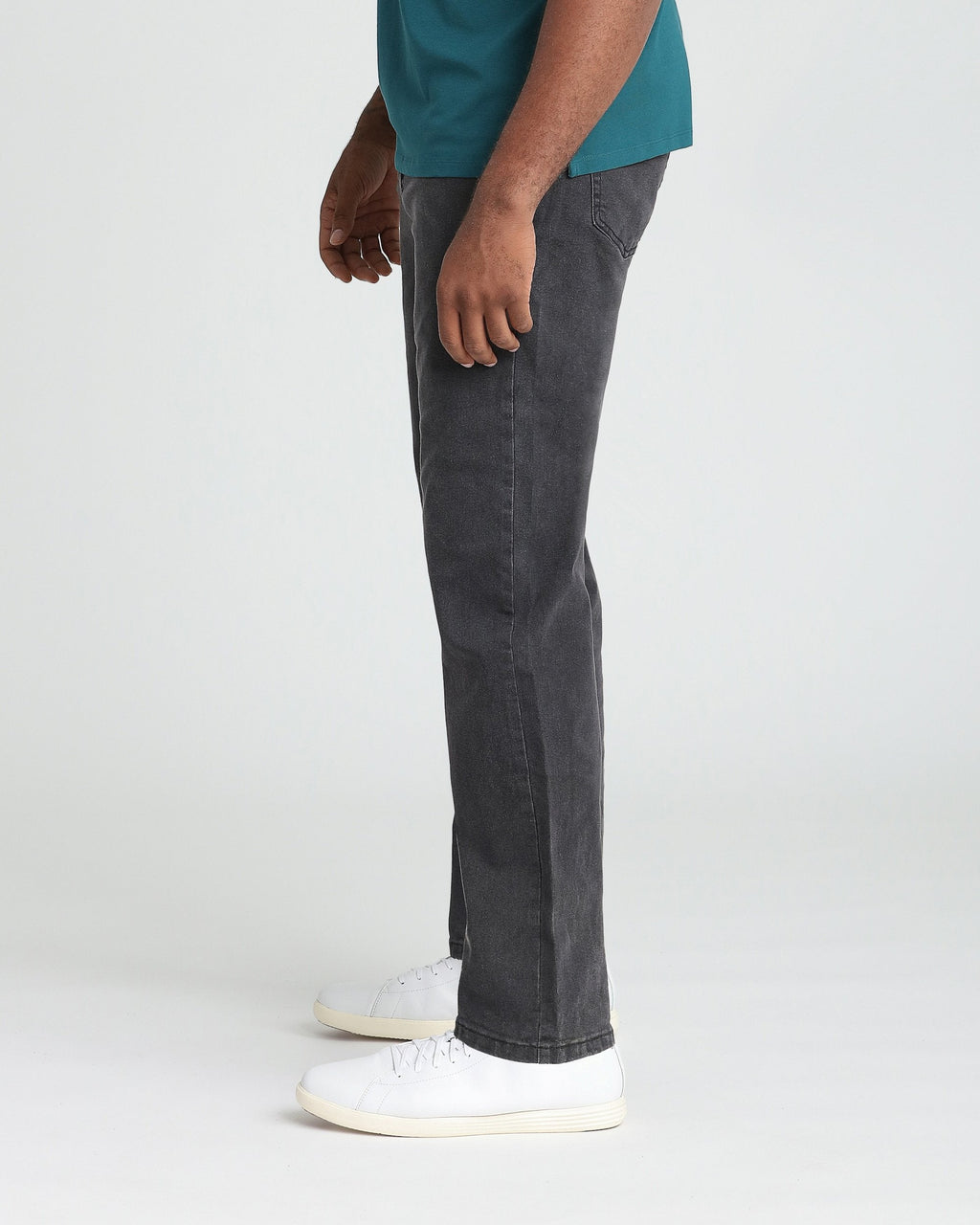 Athletic Fit / Steel (Faded Black)