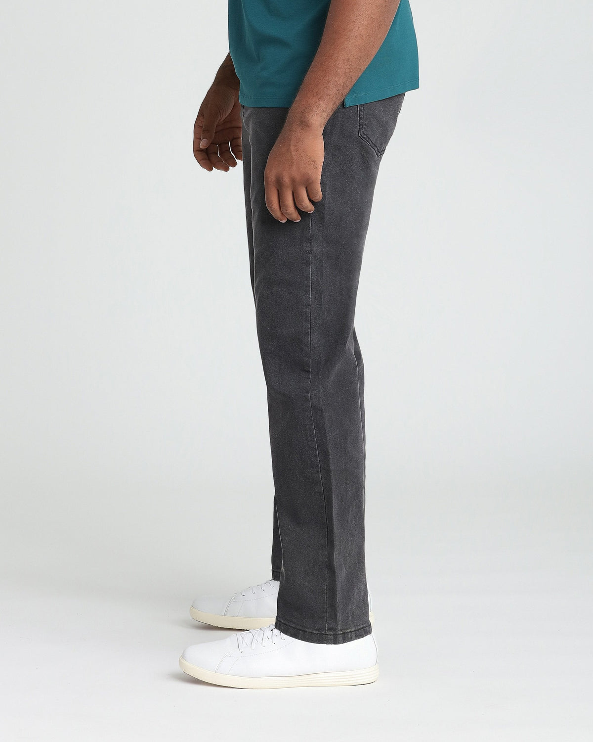 Athletic Fit / Steel (Faded Black)