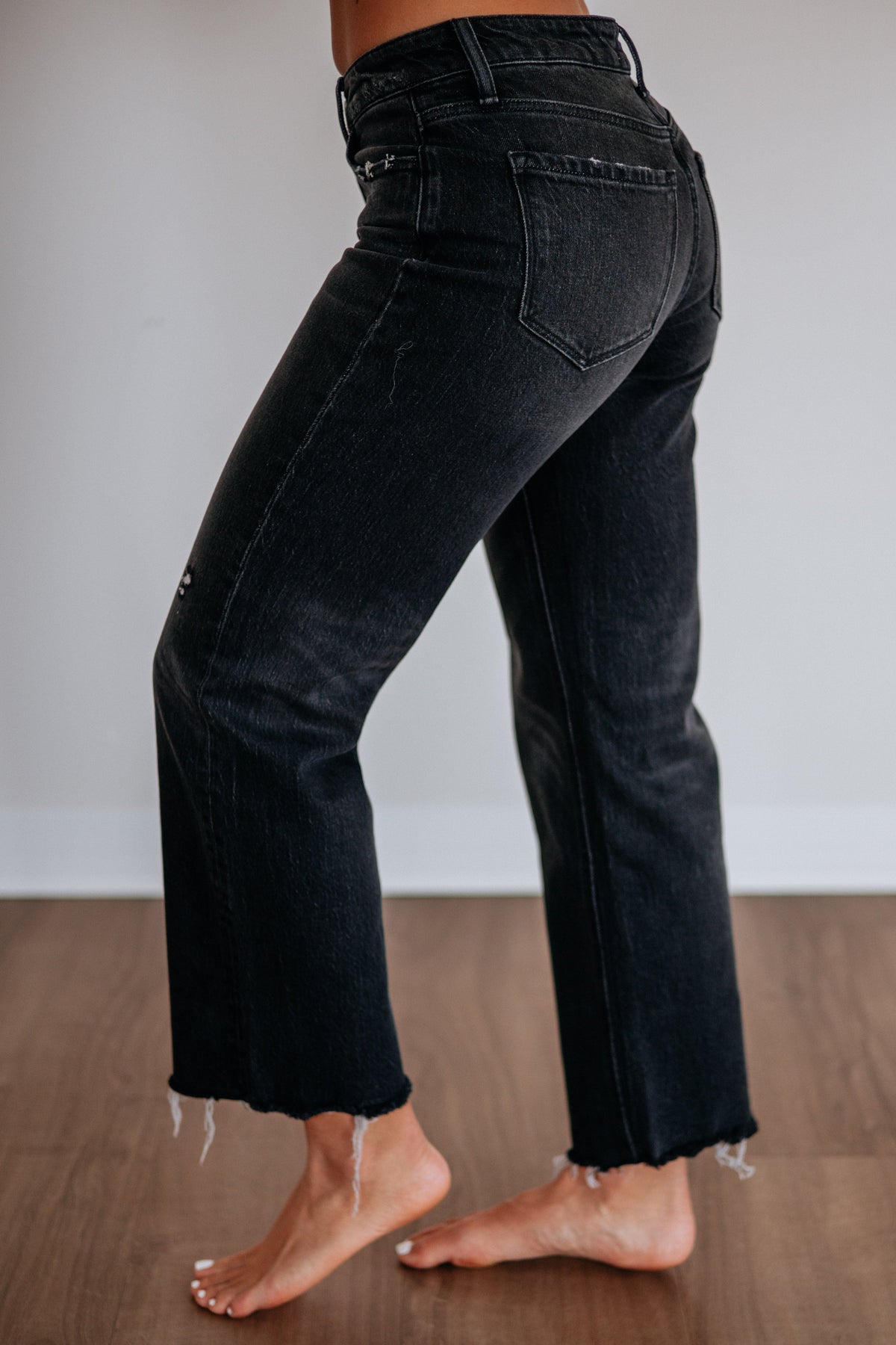 Aileeah Vervet Jeans - Vintage Black
