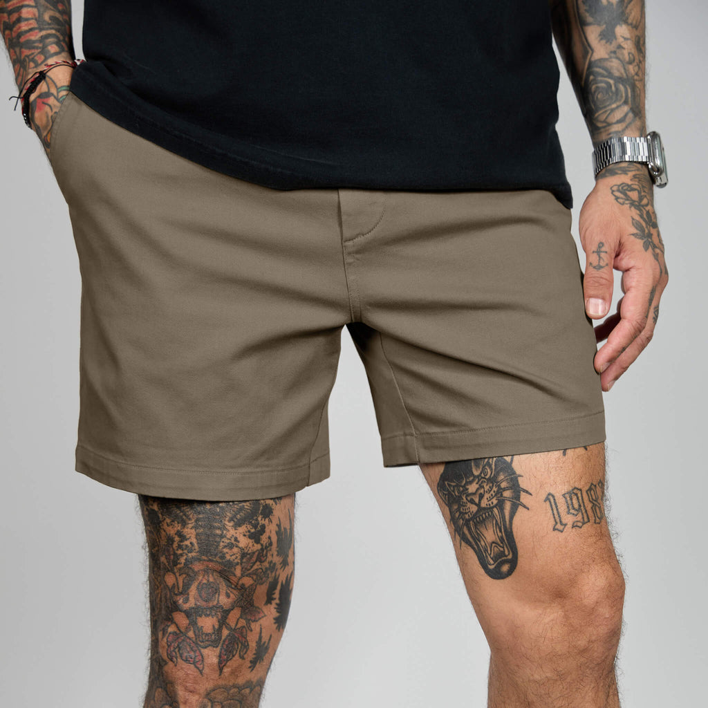 Chino Shorts - Dark Khaki