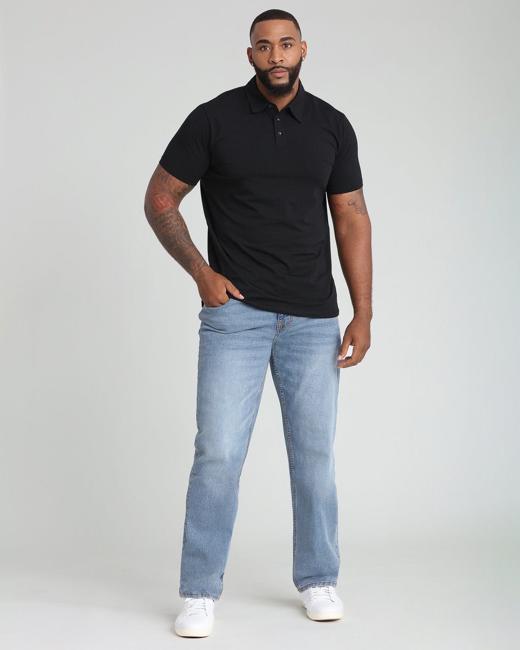 Organic Polo Shirt 6 Pack / Black