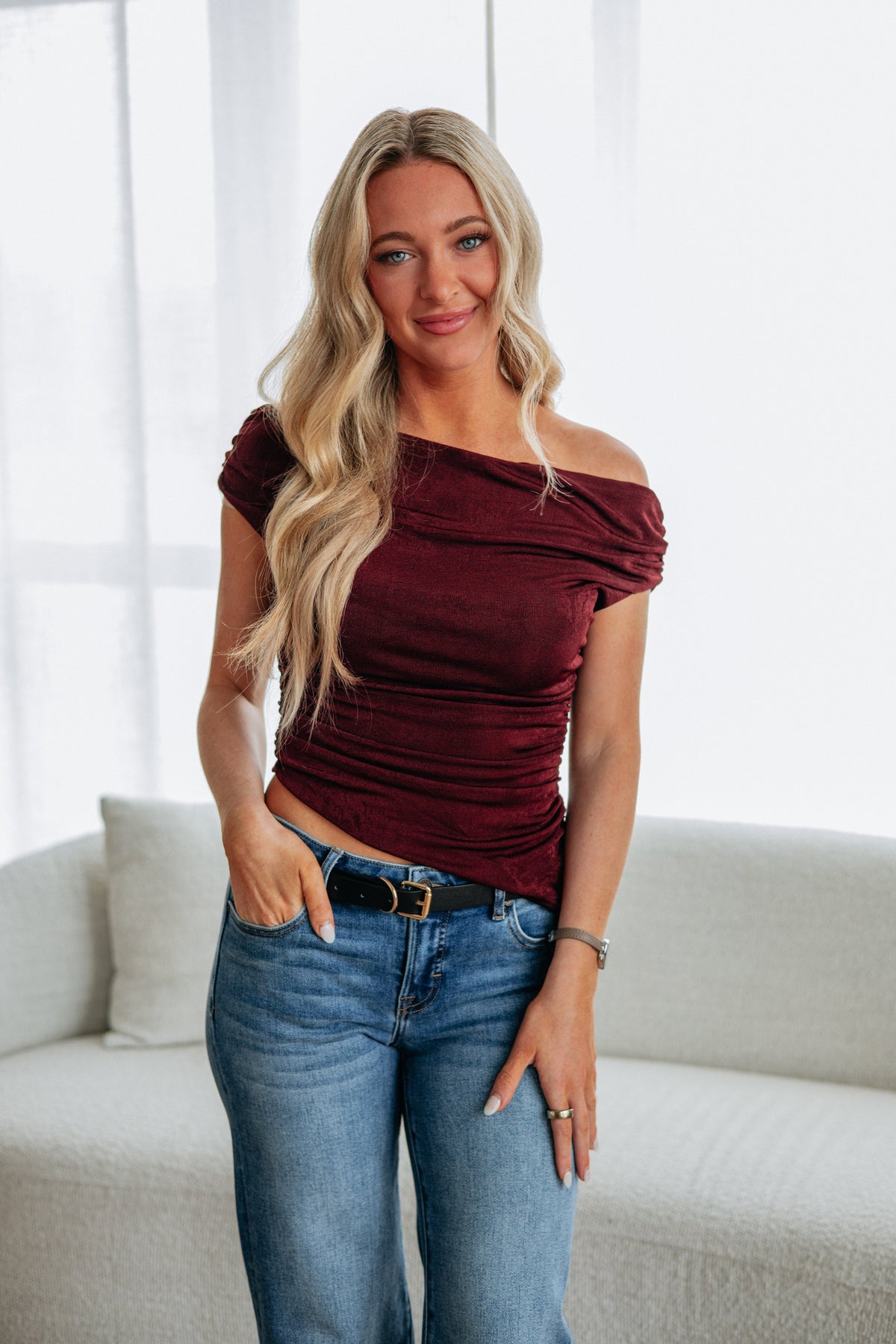 Amiah Off The Shoulder Top