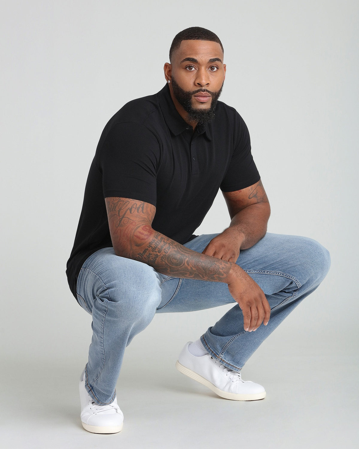 Organic Polo Shirt 6 Pack / Black