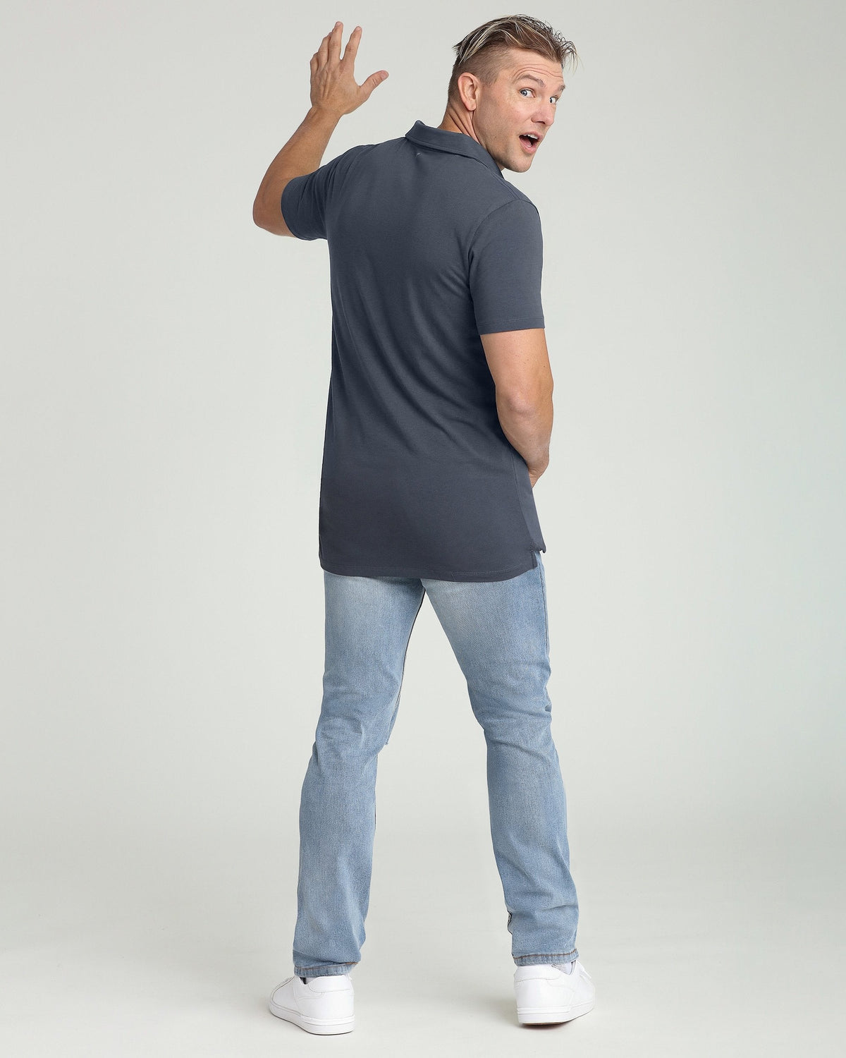 Organic Polo Shirt 6 Pack / Slate