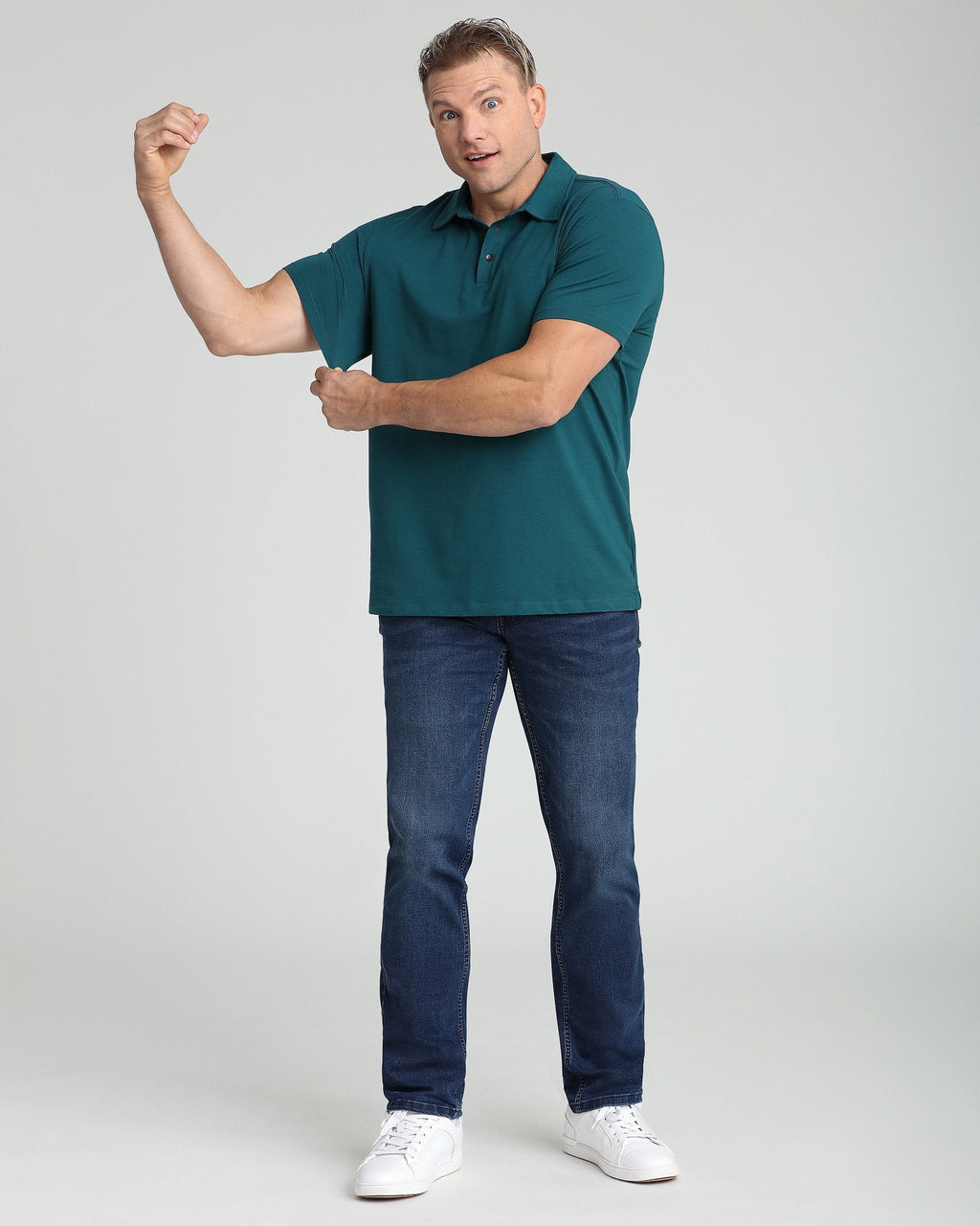 Organic Polo Shirt 6 Pack / Teal