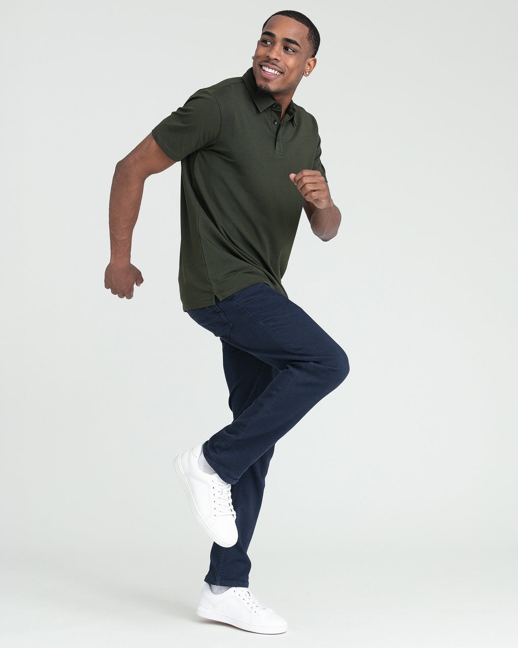 Organic Polo Shirt 6 Pack / Olive