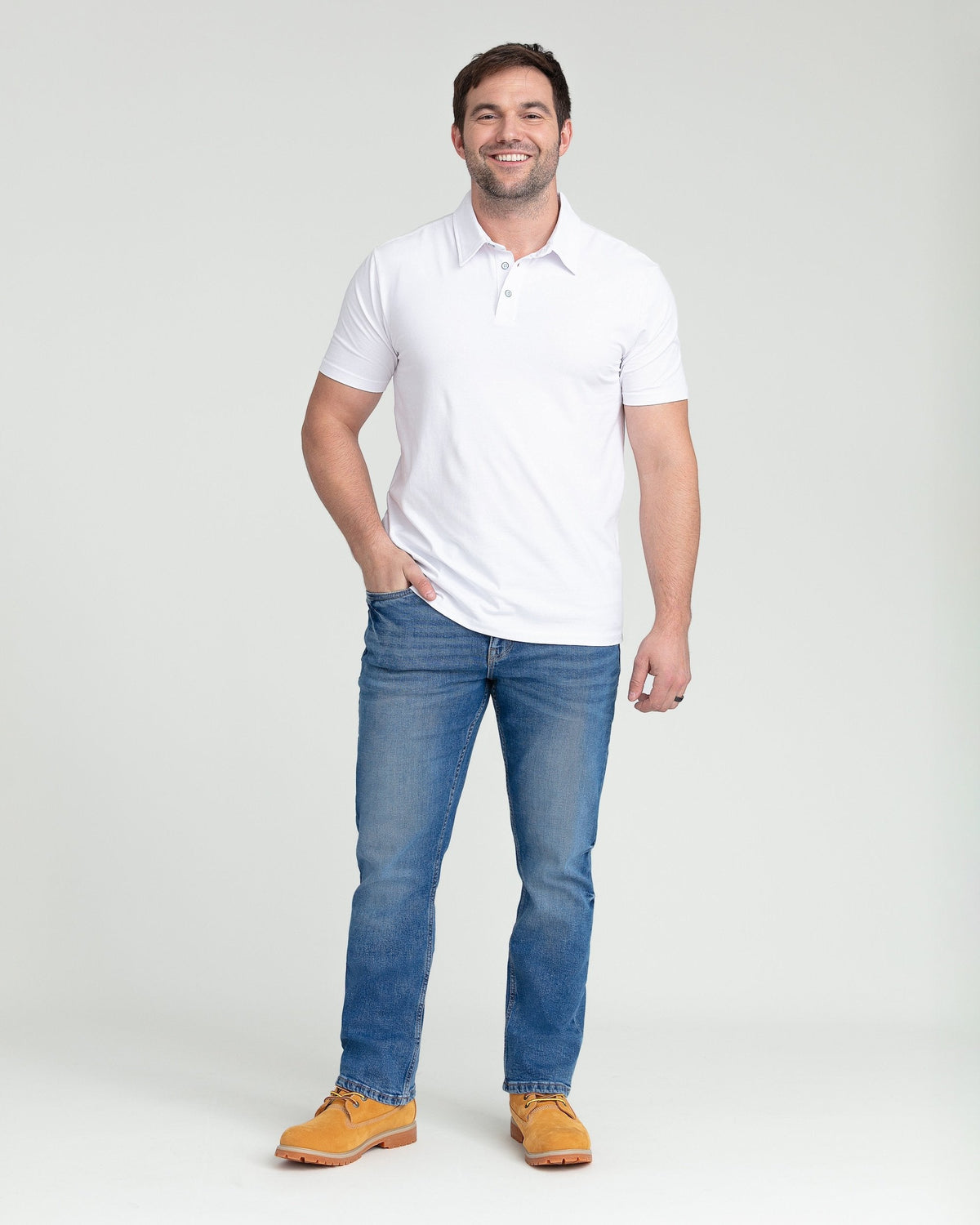 Bootcut Fit / Stream  (Med Blue)