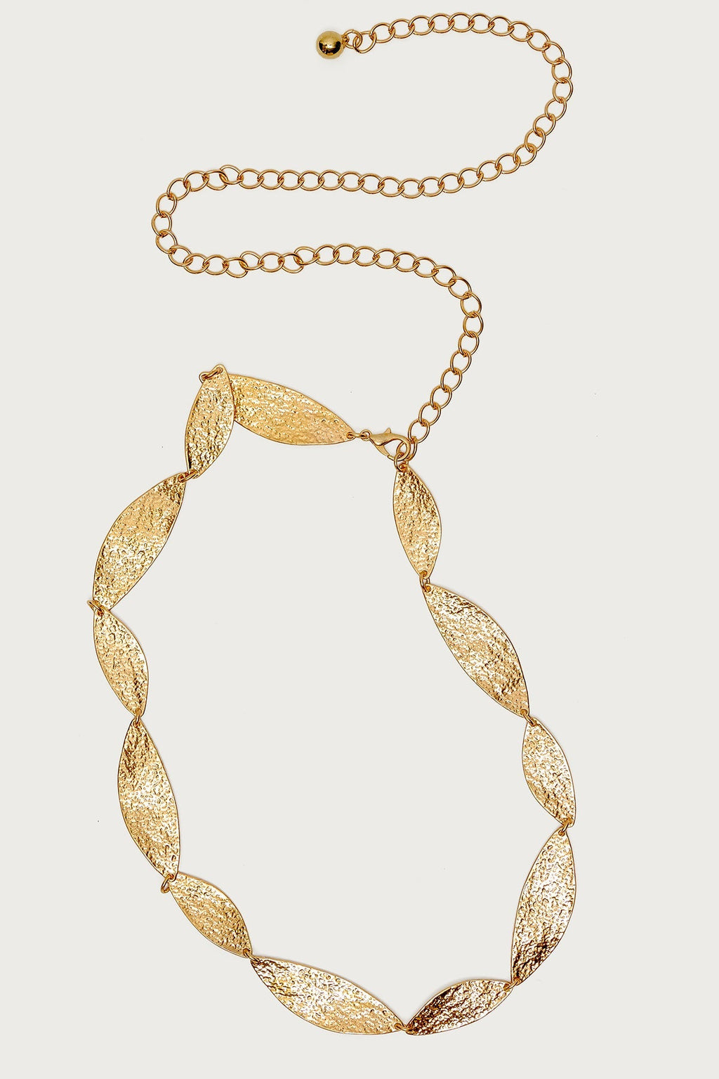 Abstract Pendant Chain Belt