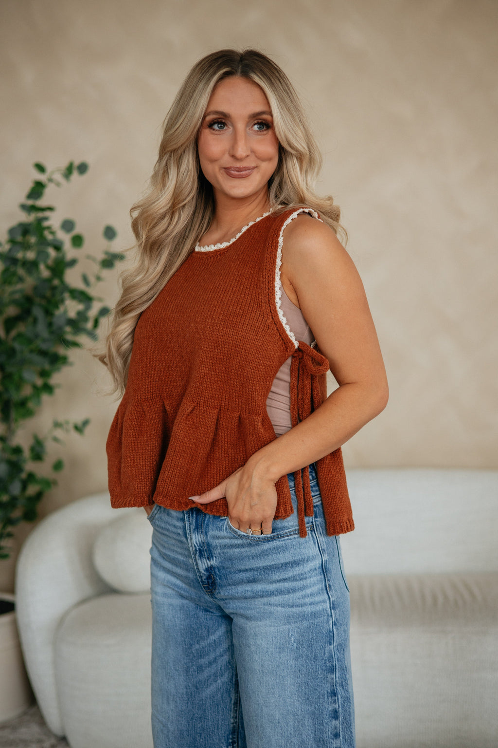 Amabel Peplum Top