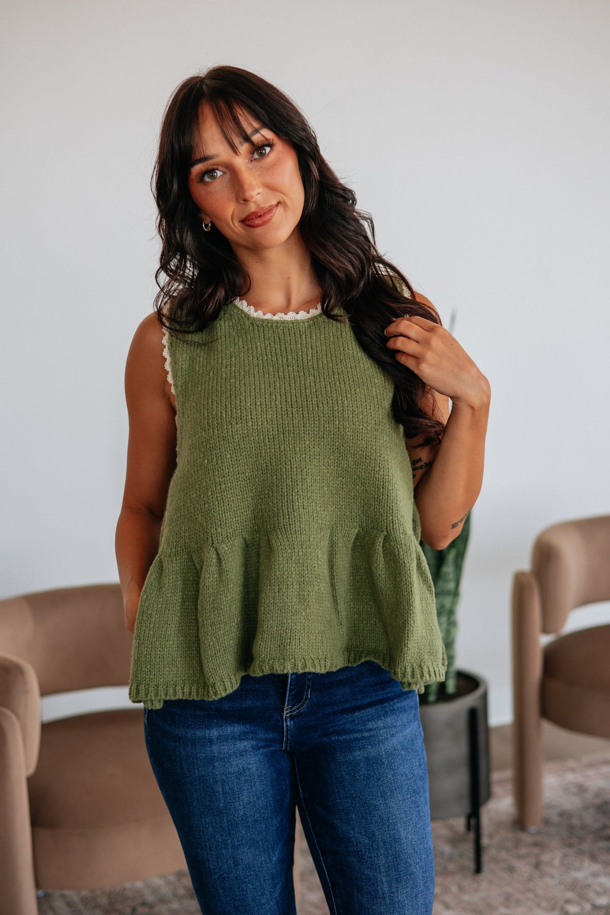 Amabel Peplum Top