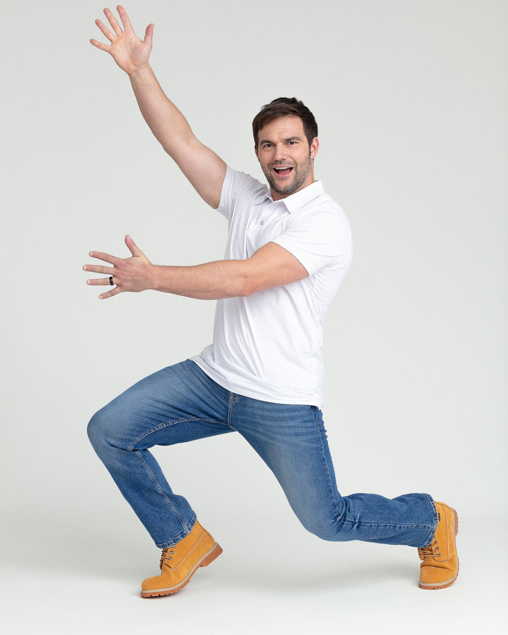 Bootcut Fit / Stream  (Med Blue)