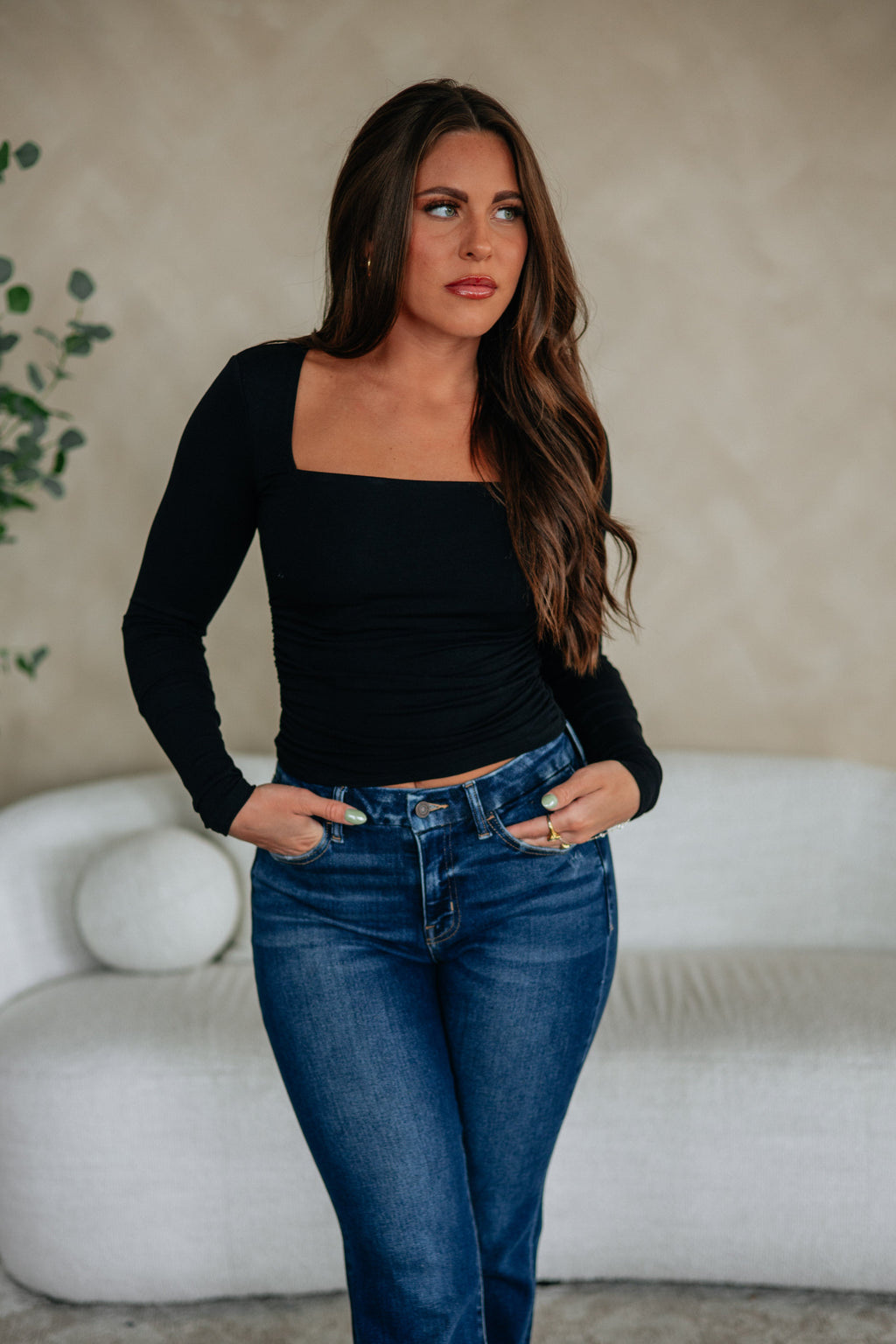 Alyvia Basic Top
