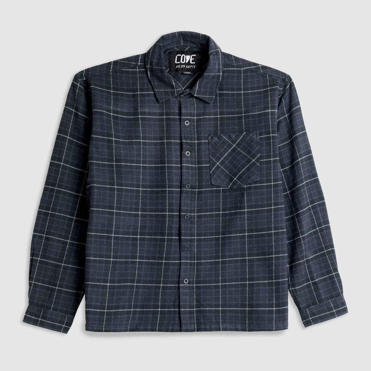 (New) Vintage Flannel - Charcoal