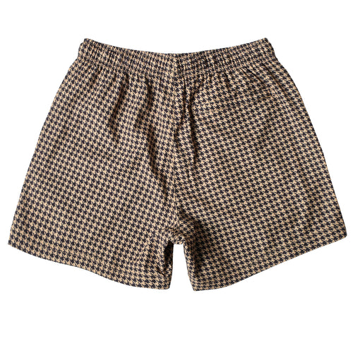 (New) Houndstooth Shorts - Tan