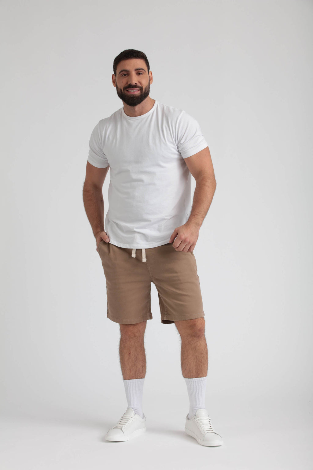 Everyday Comfort Shorts (Athletic Fit) / Dark Khaki & Light Khaki