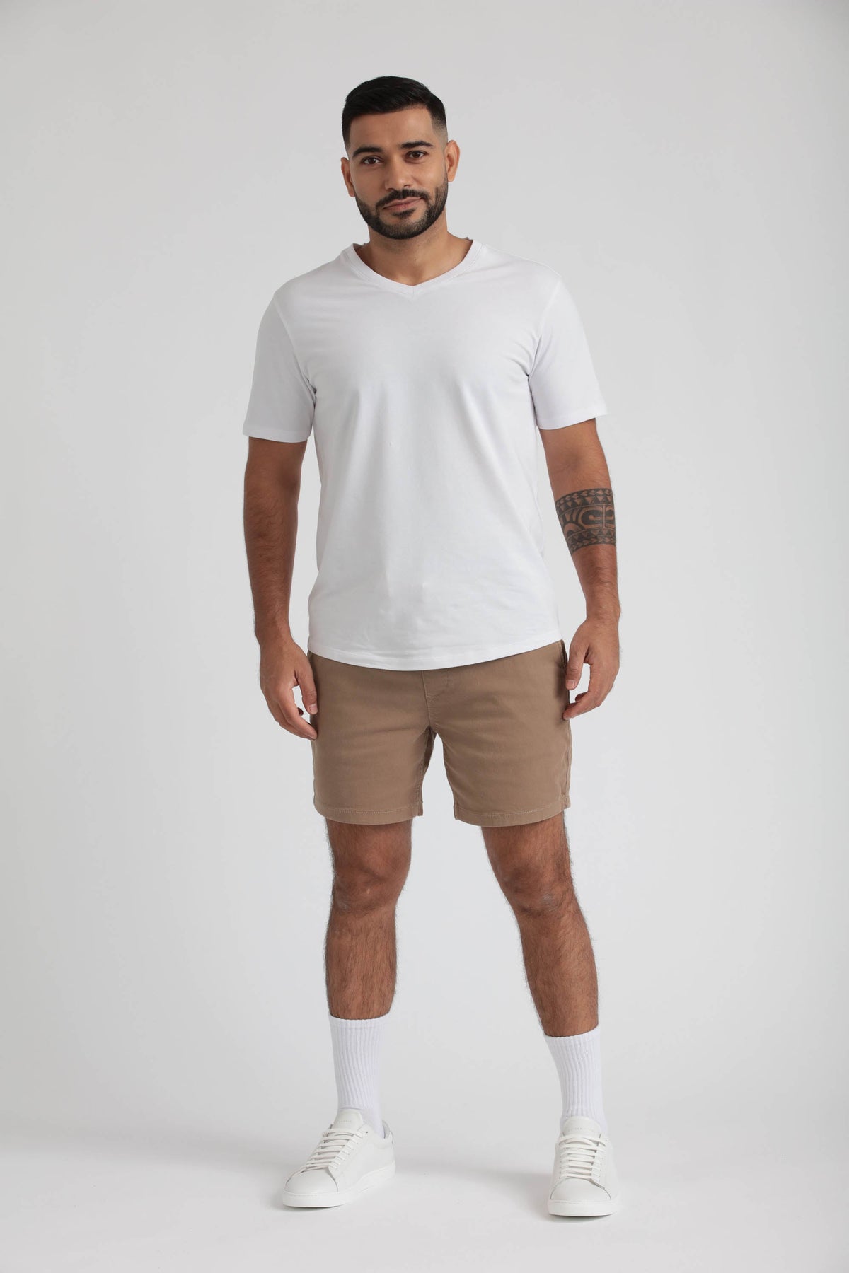 Everyday Comfort Shorts (Slim Fit) / Dark Khaki & Soldier Olive