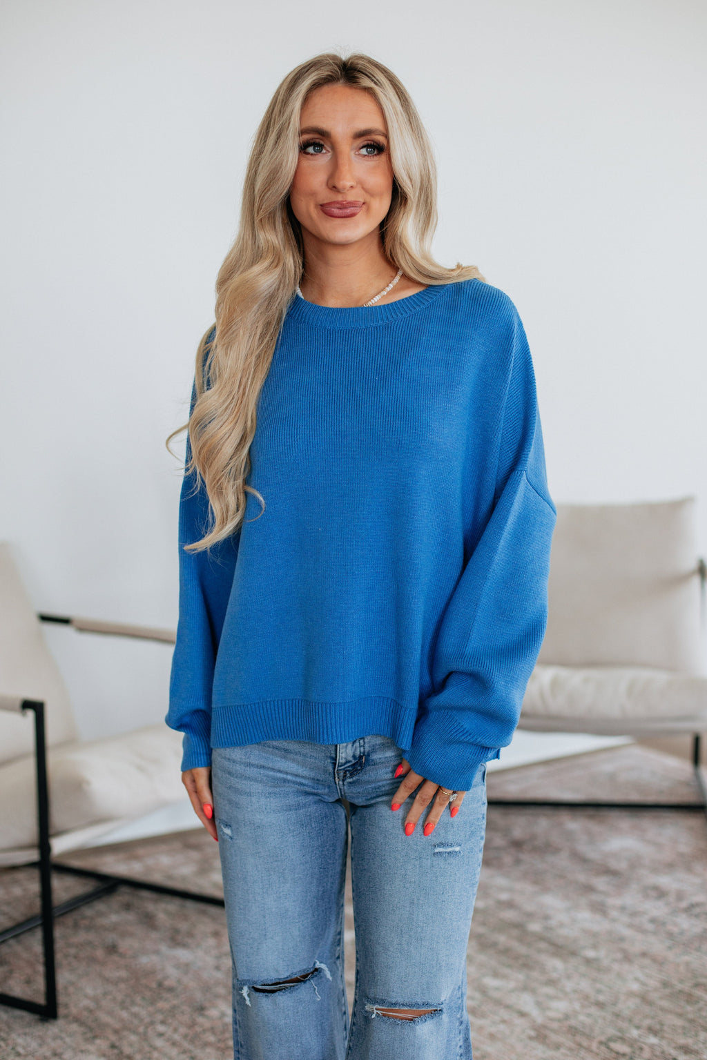 Alanie Ribbed Sweater