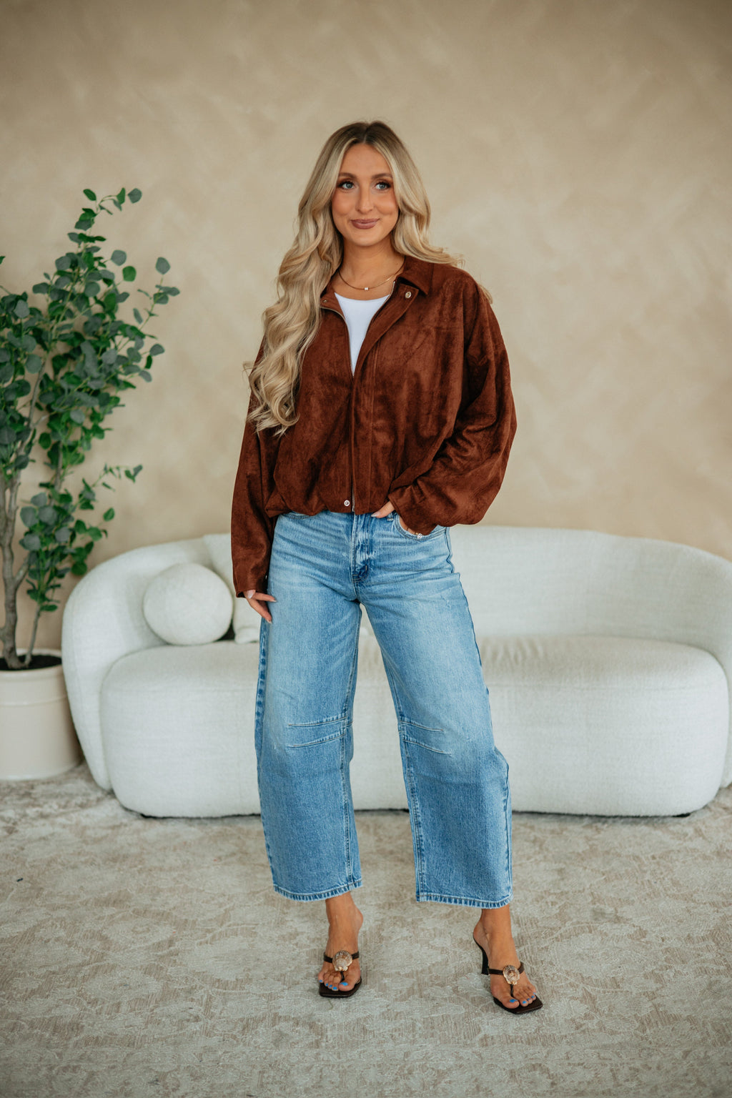 Ambra Suede Jacket