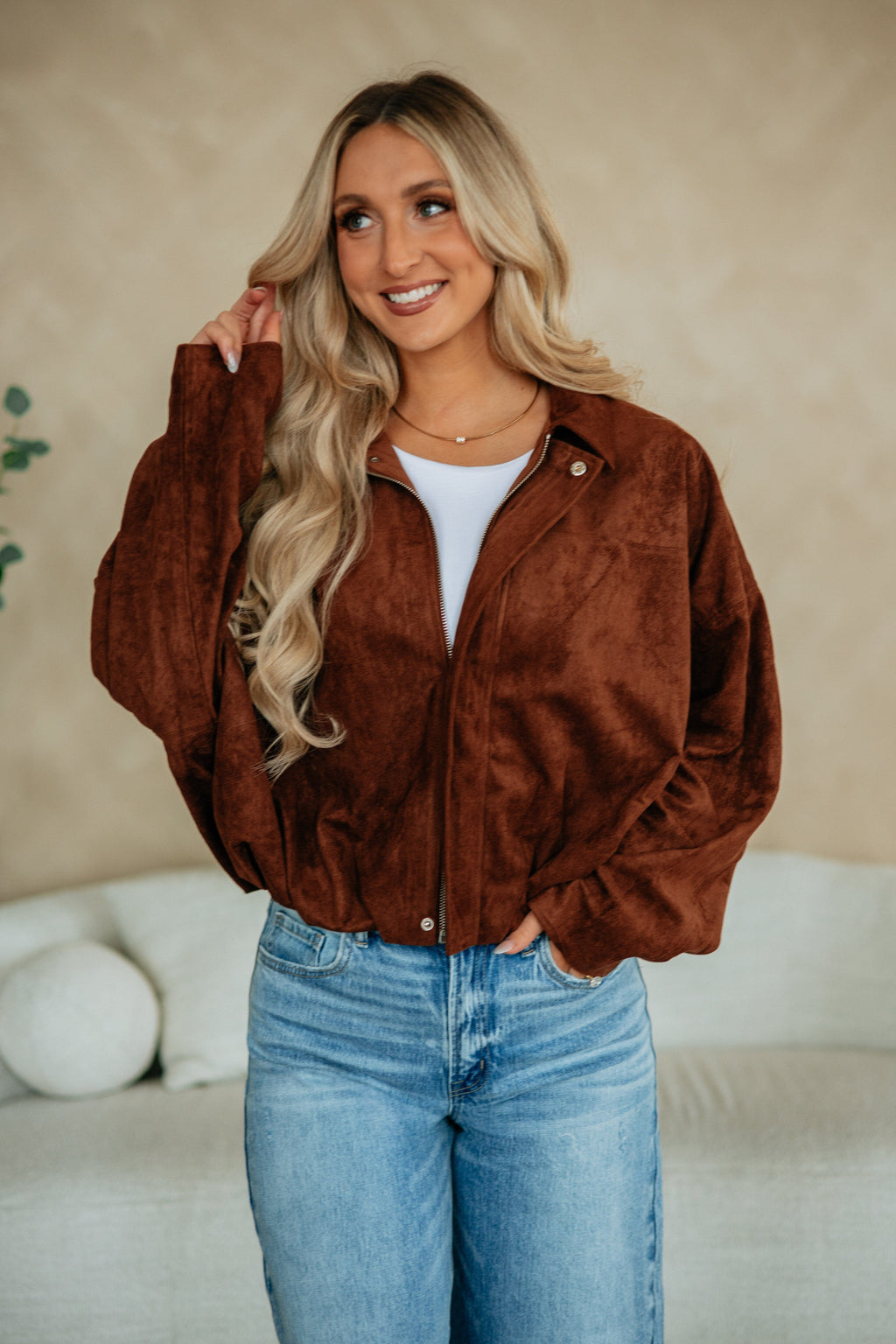 Ambra Suede Jacket