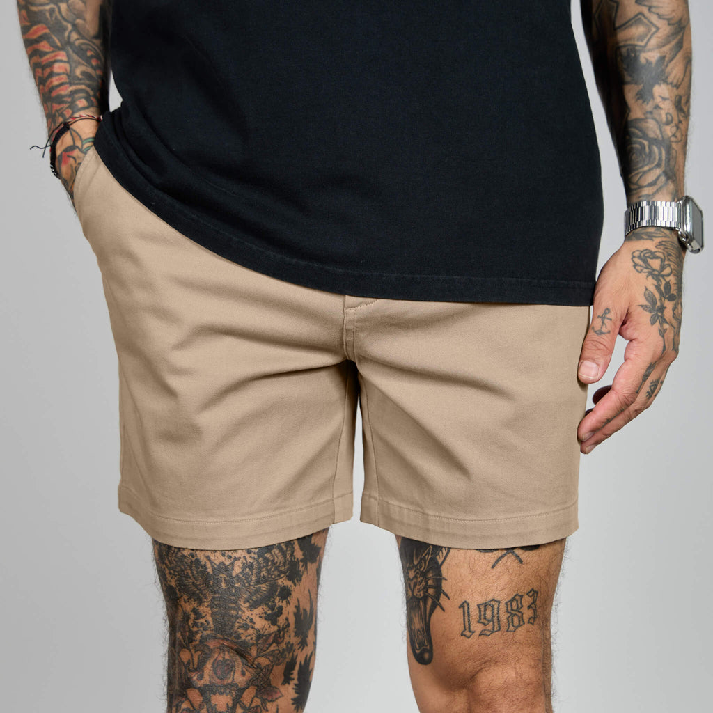 Chino Shorts - Light Khaki