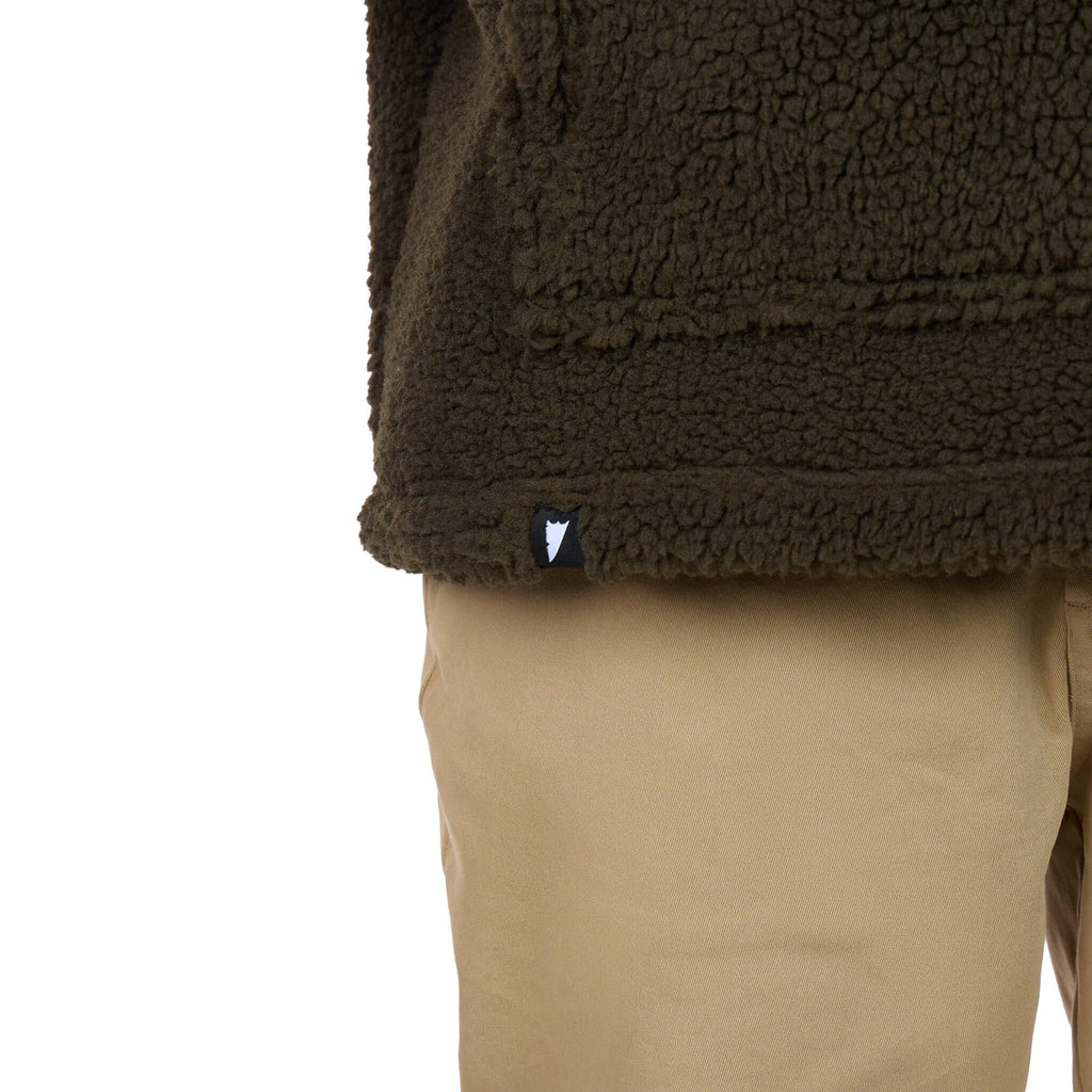 (New) Sherpa Quarter Zip - Olive