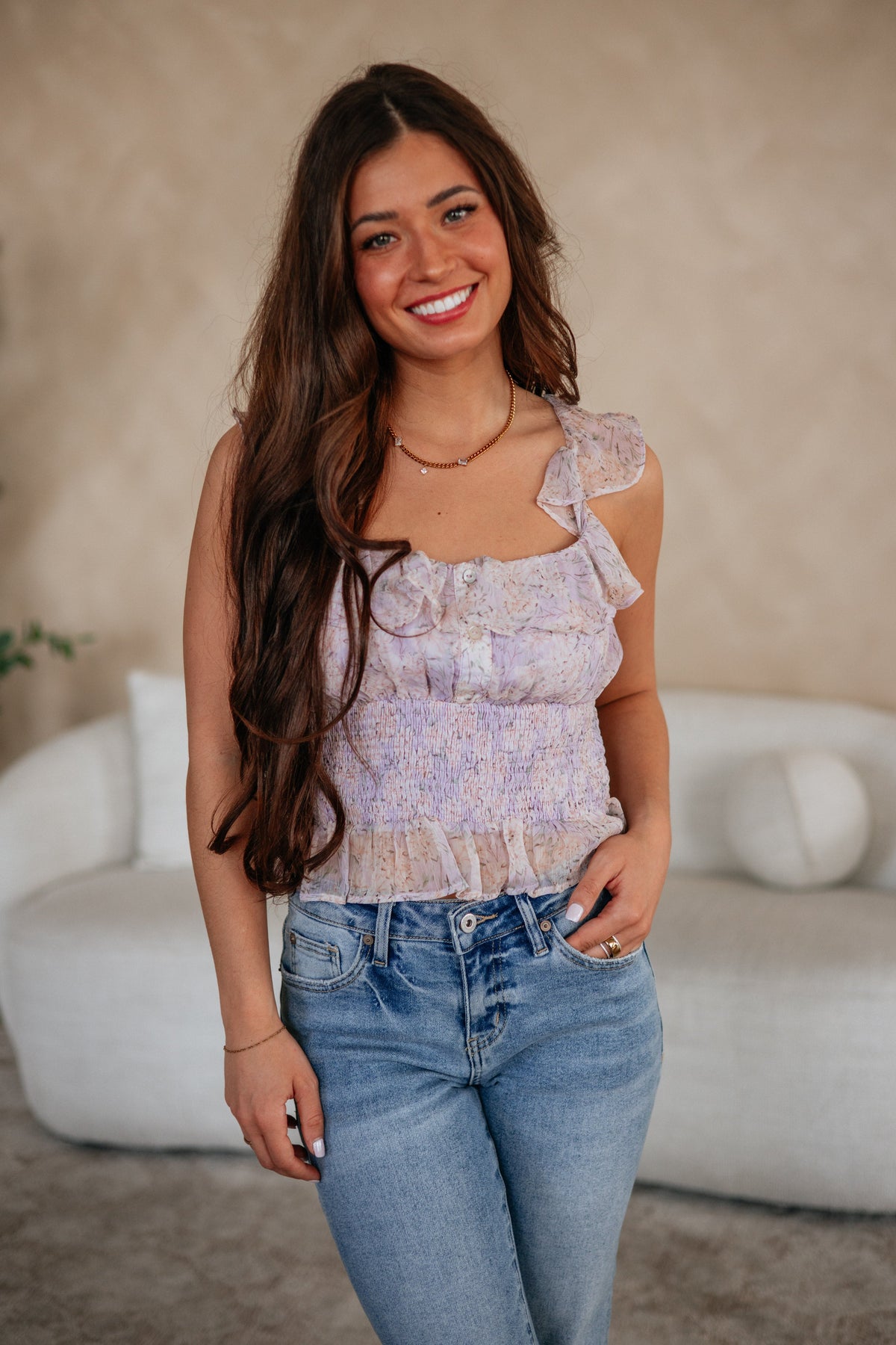Adani Floral Top