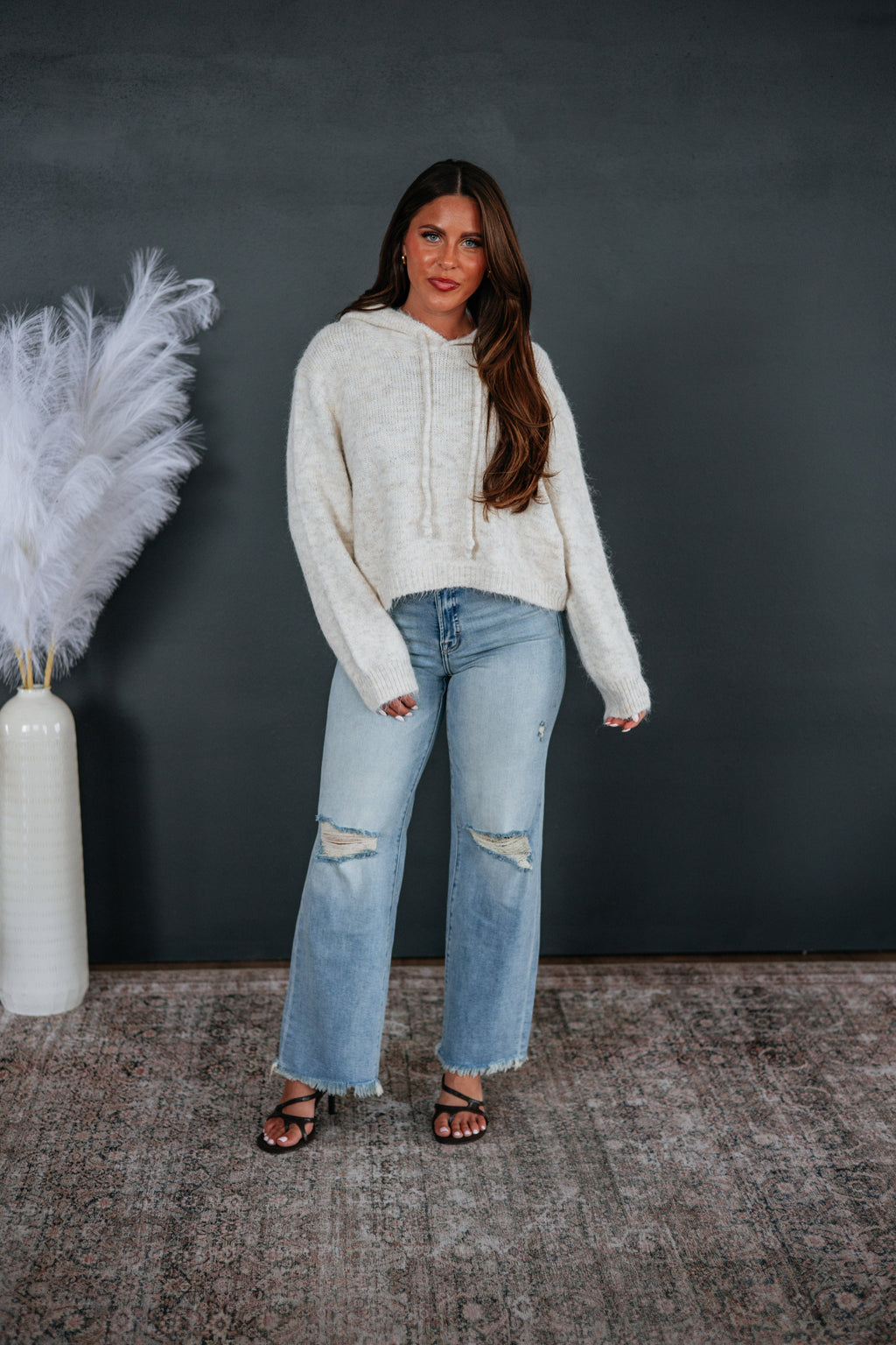 Abigail Knit Hoodie