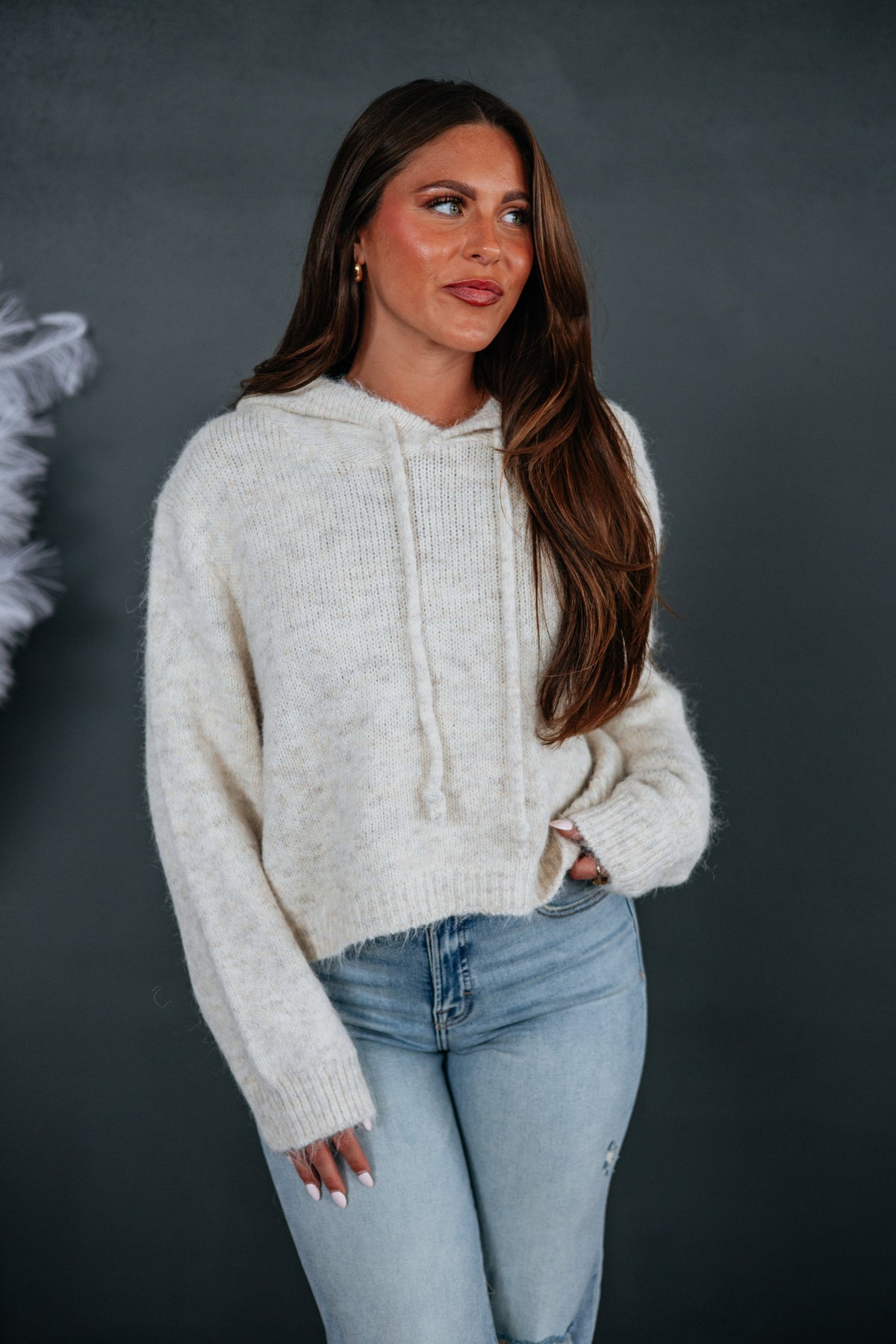 Abigail Knit Hoodie