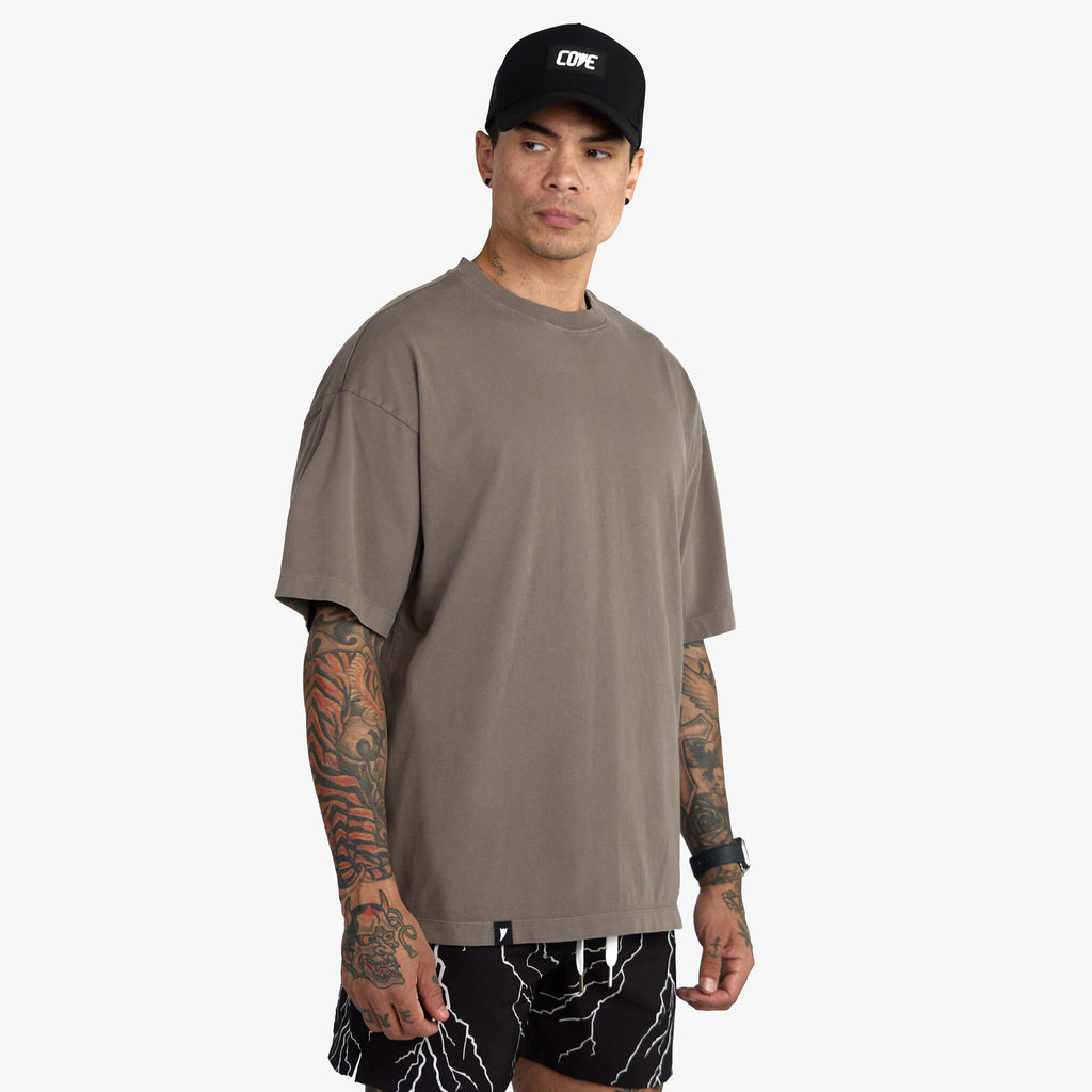 (New) Heavyweight Tee - Sand